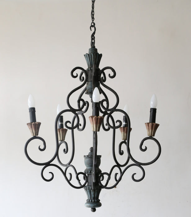Golden Spiral Chandelier (5 arms) LXCP