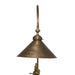 Harriet Floor Lamp with brass shade NALP