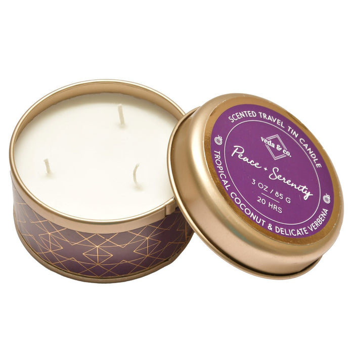 Travel tin-Coconut Candle