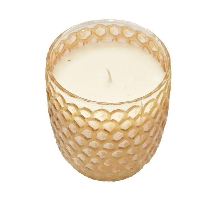 Honeycomb Sunrise Jar-Water Lily Candle