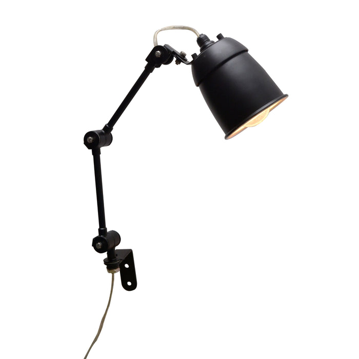 Howmini Clamp Wall Lamp (Black) PLYP