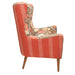 Arthur Floral Sofa With Footstool PNKC