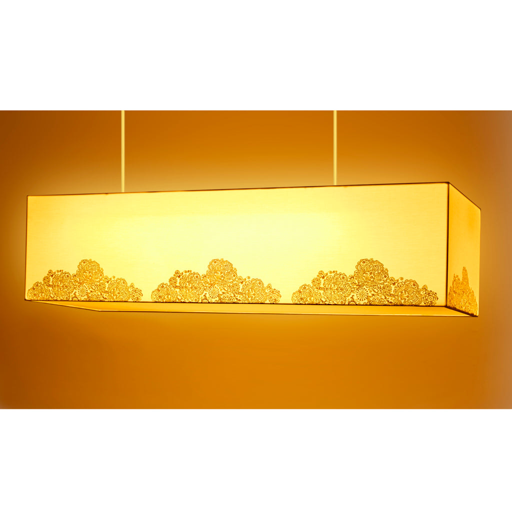 Rectangular Box Pendant Lamp (Rangoli) — The Purple Turtles - Online ...