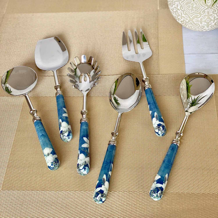 Ceylon Dusk Serving Spoons (Set of 6) SICC