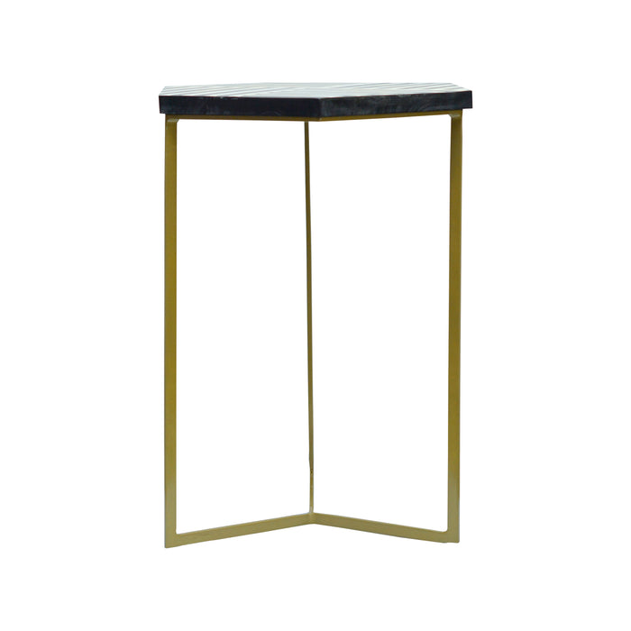 Quitchambo Bone Inlay Side Table