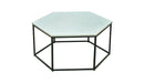 Lucite hexagonal Coffee Table SNEP