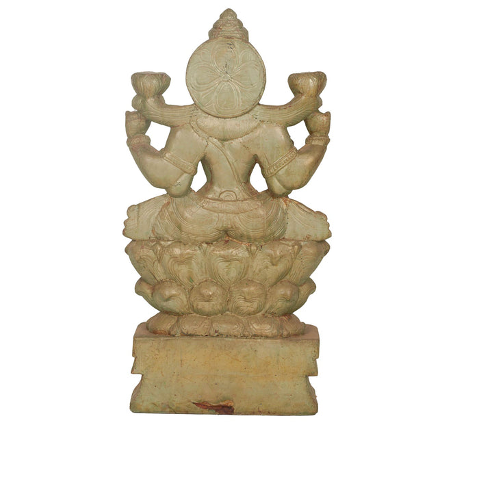 Wooden Mahalakshmi Sculpture THCP