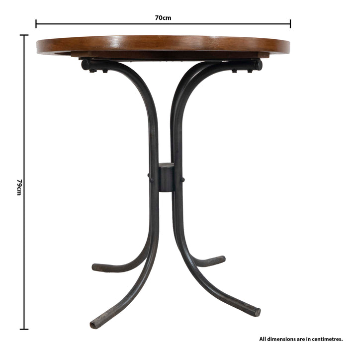Gracie Iron and Teak Centre Table