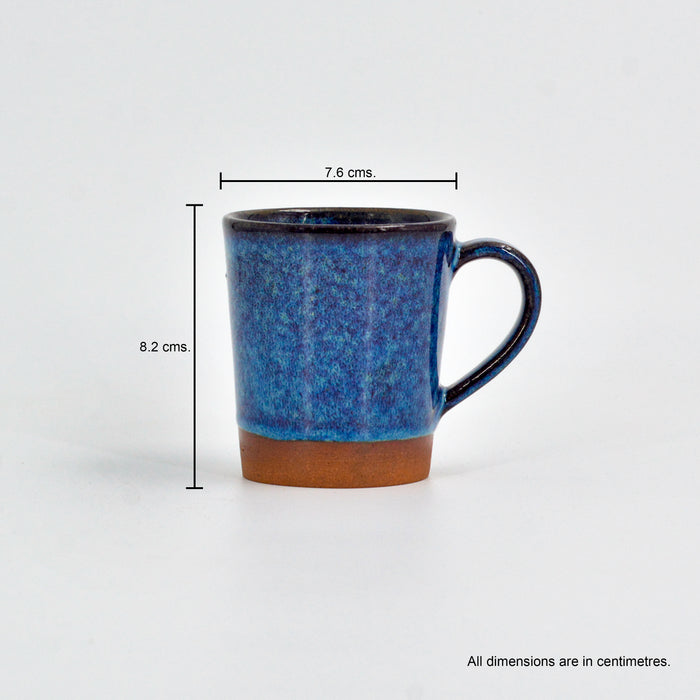 Deep Sea Blue Small Coffee Mug