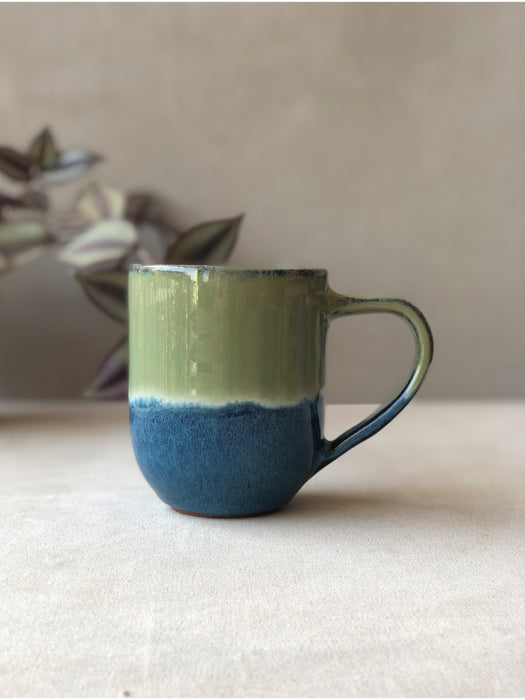 Green Blue Coffee Mug