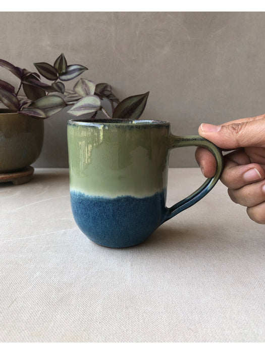 Green Blue Coffee Mug THMC