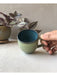 Green Blue Small Mug THMC