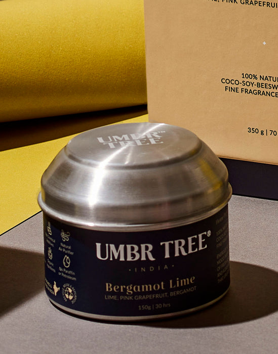 Bergamot Lime Fragrance-Traveller Tin