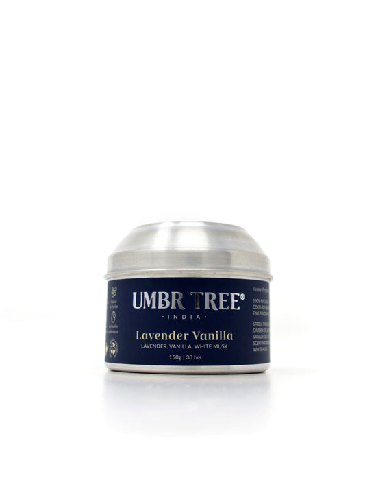 Lavender Vanilla Fragrance Candle-Traveller Tin UTRC