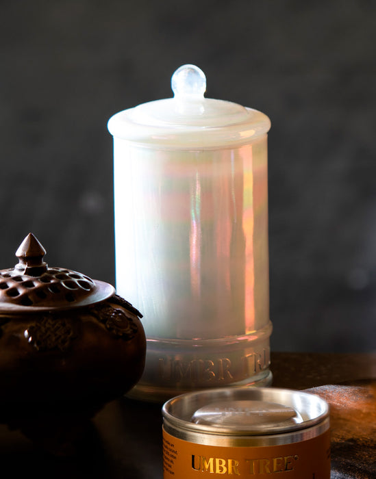 Sacred Konark Fragrance Candle- Glass Jar (Large)