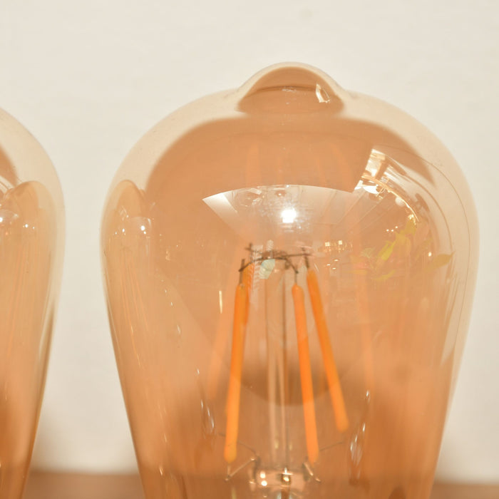 Pear Amber LED Filament Bulb VEEP