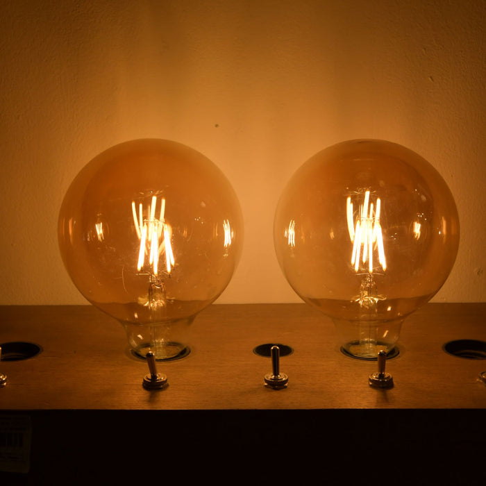 Iris Amber LED Filament Lamp - Set of 2