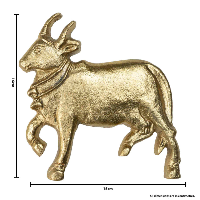 Pichwai Cow Wall Decor - Gold