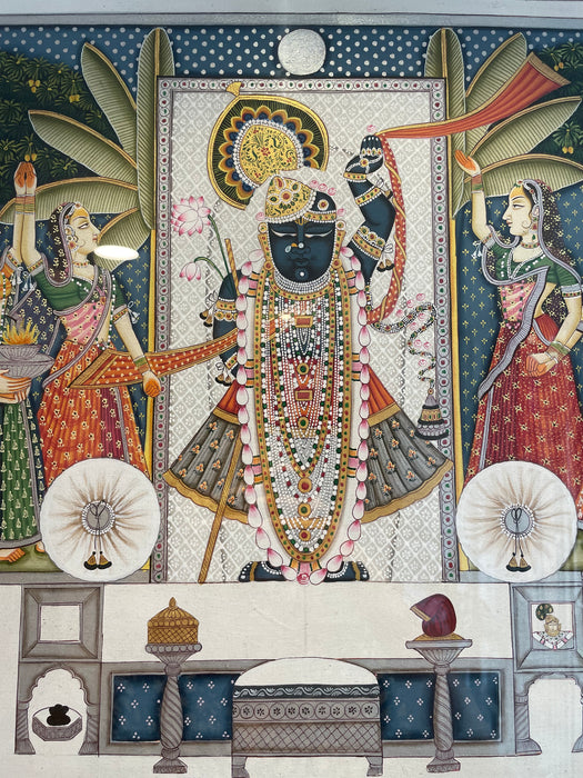 Shrinathji Trinidhi Pichwai Painting TPTP