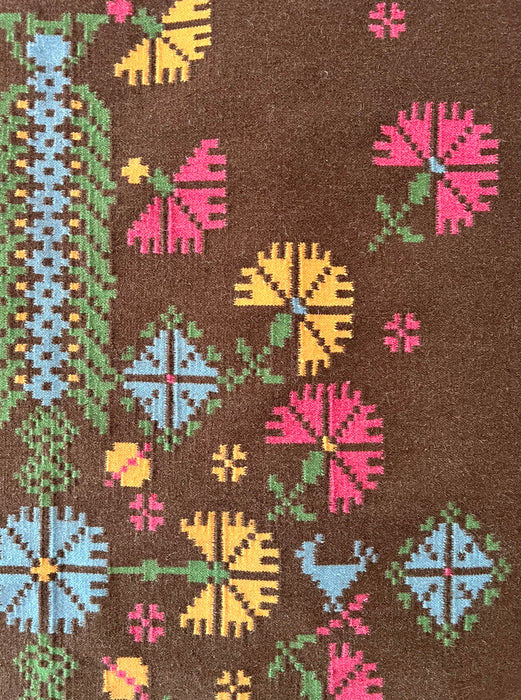 Tree of Life Multicolor Wool Rug